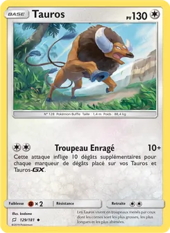 Tauros (Duo de Choc #129/181)