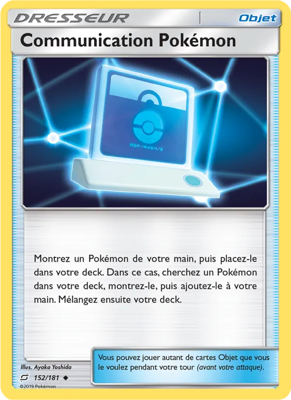 Communication Pokémon (Duo de Choc #152/181)