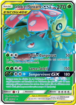 Celebi et Florizarre GX (Duo de Choc #159/181)