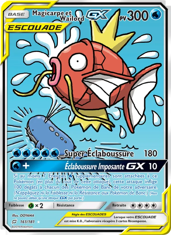 Magicarpe et Wailord GX (Duo de Choc #161/181)