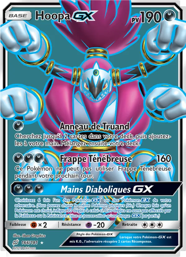 Hoopa GX (Team Up #166/181)