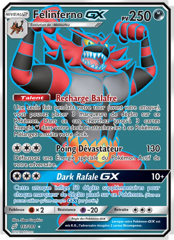 Félinferno GX (Team Up #167/181)