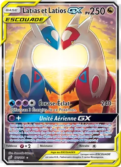 Latias et Latios GX (Duo de Choc #170/181)
