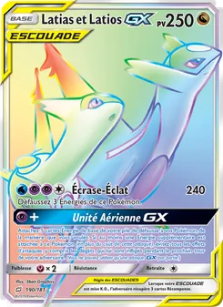Latias et Latios GX (Duo de Choc #190/181)