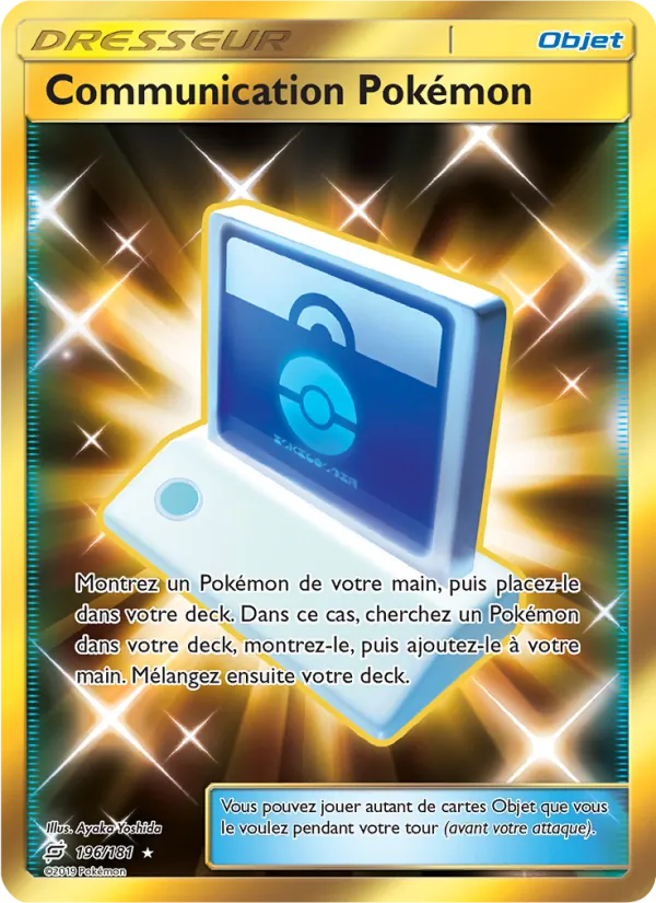 Communication Pokémon (Duo de Choc #196/181)