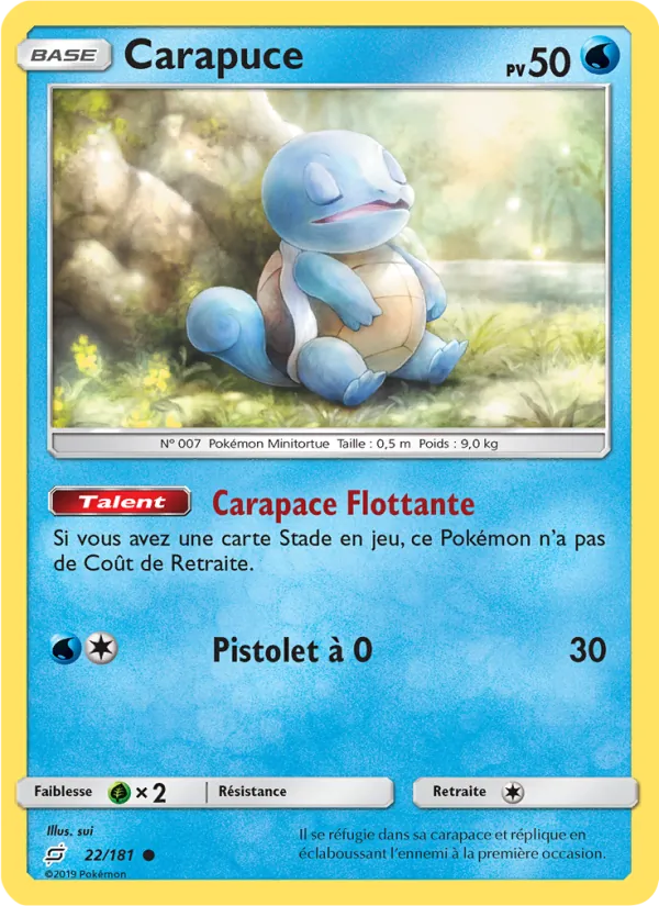 Carapuce (Duo de Choc #22/181)