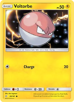 Voltorbe (Duo de Choc #38/181)