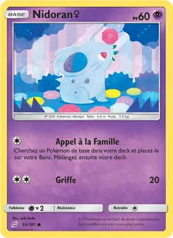 Nidoran♀ (Duo de Choc #54/181)