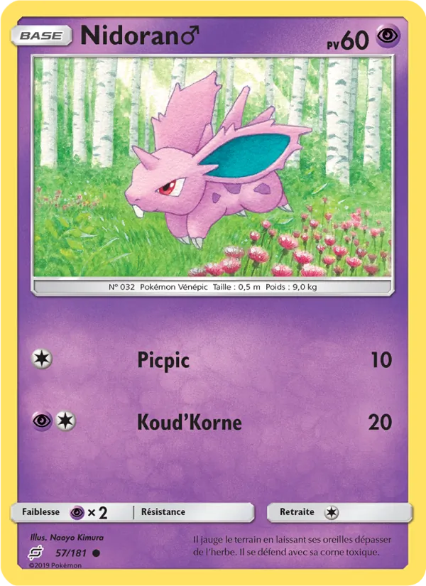 Nidoran♂ (Team Up #57/181)
