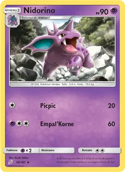 Nidorino (Duo de Choc #58/181)