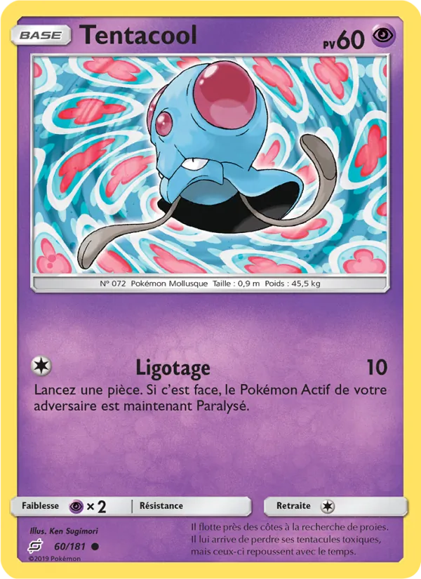 Tentacool (Team Up #60/181)