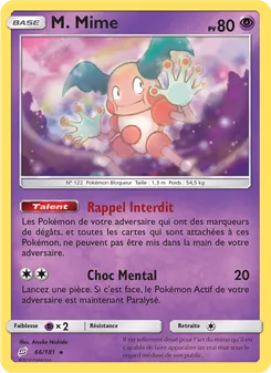 M. Mime (Duo de Choc #66/181)