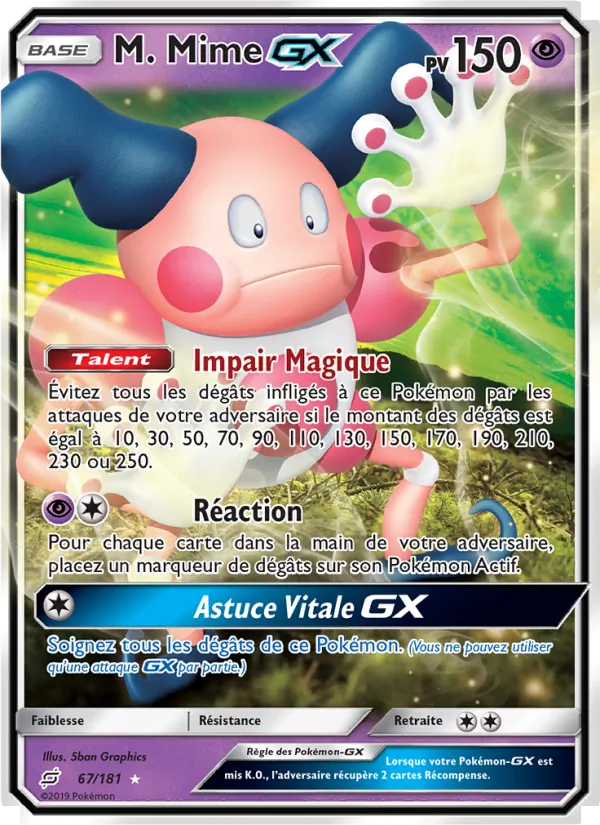 M. Mime GX (Team Up #67/181)