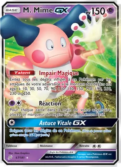 M. Mime GX (Duo de Choc #67/181)