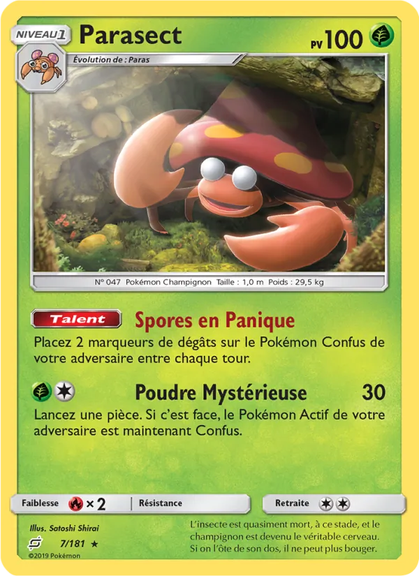 Parasect (Duo de Choc #7/181)