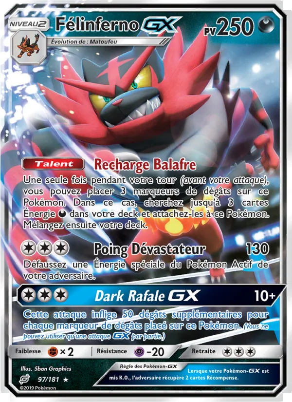 Félinferno GX (Team Up #97/181)
