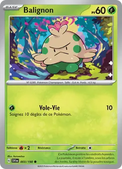 Balignon (Écarlate et Violet #003/198)