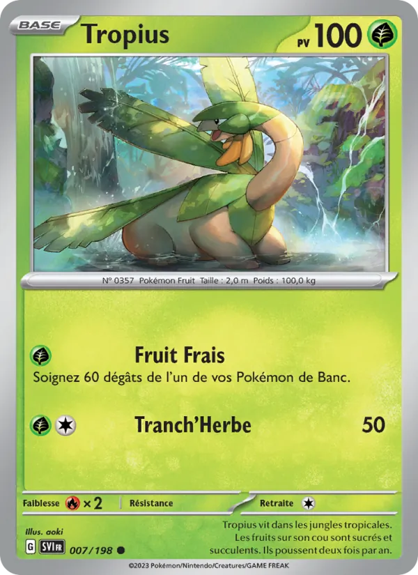 Tropius (Écarlate et Violet #007/198)