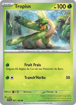 Tropius (Écarlate et Violet #007/198)