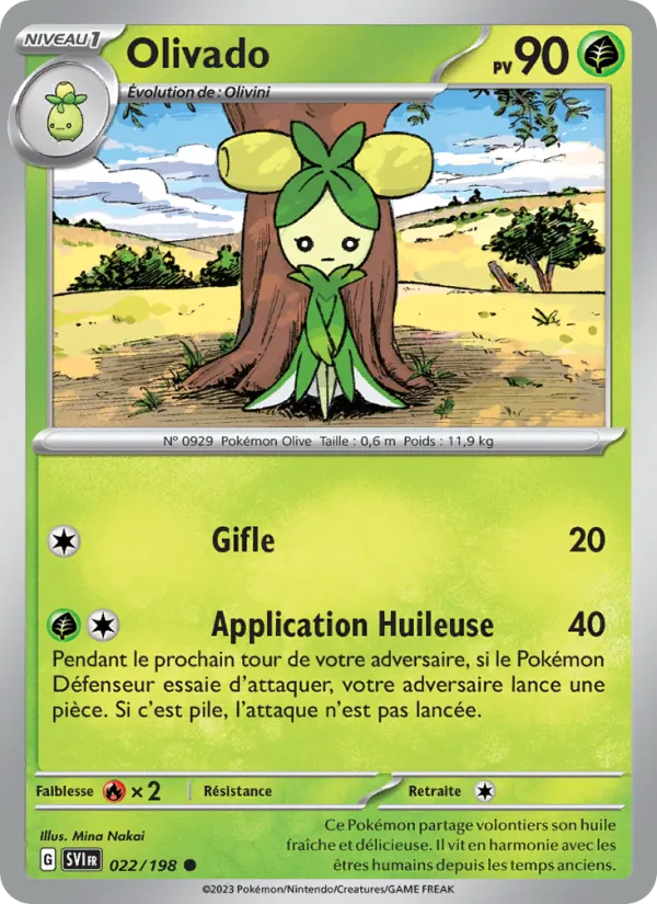 Olivado (Écarlate et Violet #022/198)