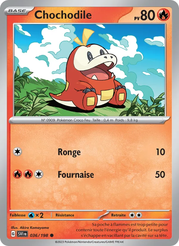 Chochodile (Écarlate et Violet #036/198)