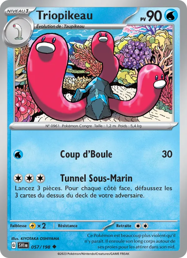 Triopikeau (Écarlate et Violet #057/198)