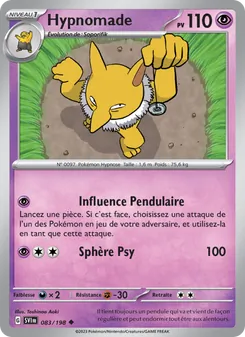 Hypnomade (Écarlate et Violet #083/198)