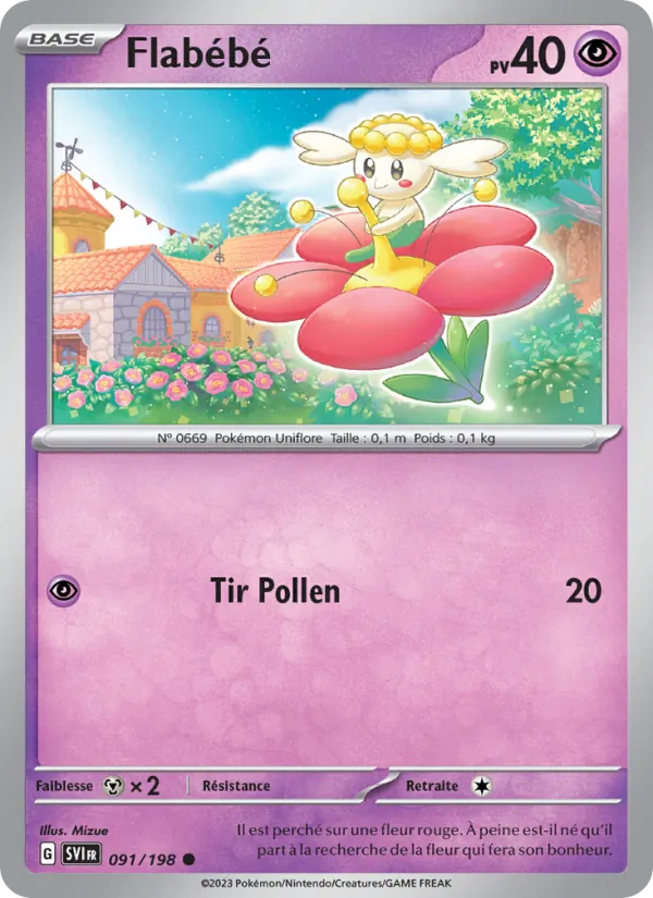 Flabébé (Écarlate et Violet #091/198)