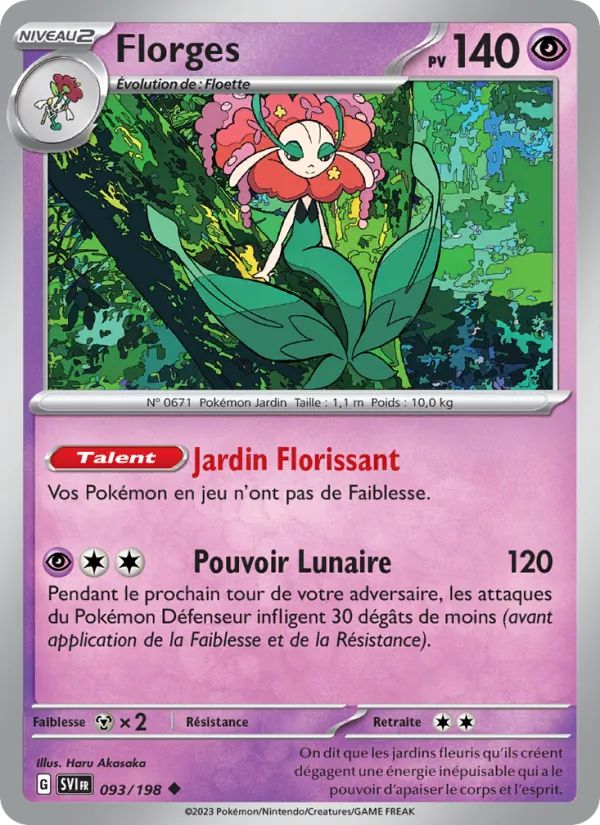 Florges (Écarlate et Violet #093/198)