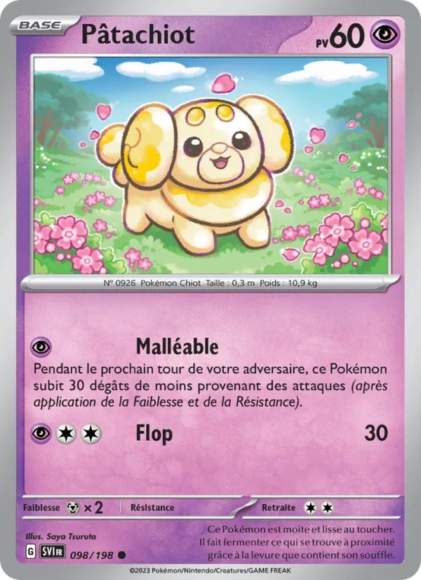 Pâtachiot (Écarlate et Violet #098/198)