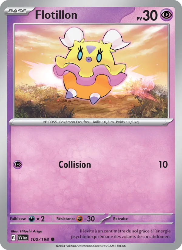 Flotillon (Écarlate et Violet #100/198)