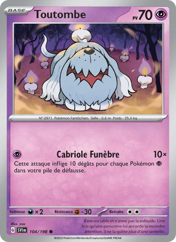 Toutombe (Écarlate et Violet #104/198)