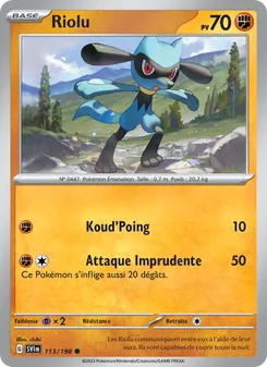 Riolu (Écarlate et Violet #113/198)
