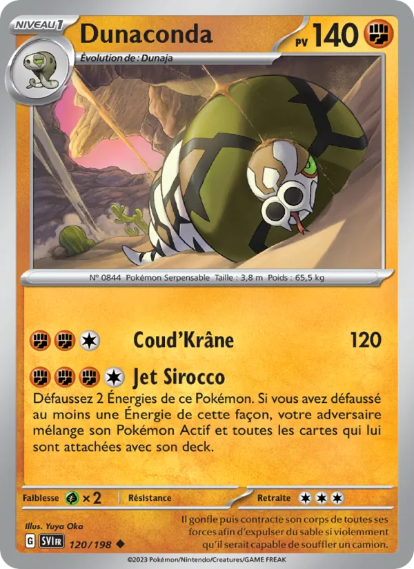 Dunaconda (Écarlate et Violet #120/198)