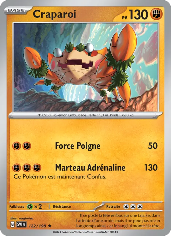 Craparoi (Écarlate et Violet #122/198)