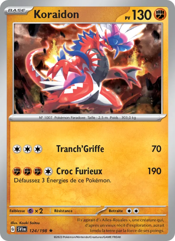 Koraidon (Scarlet & Violet #124/198)