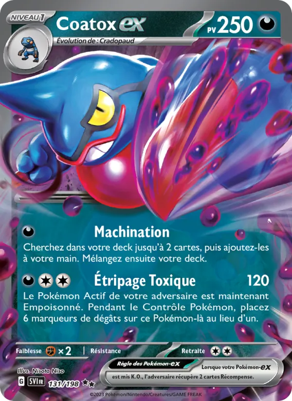 Coatox-ex (Écarlate et Violet #131/198)