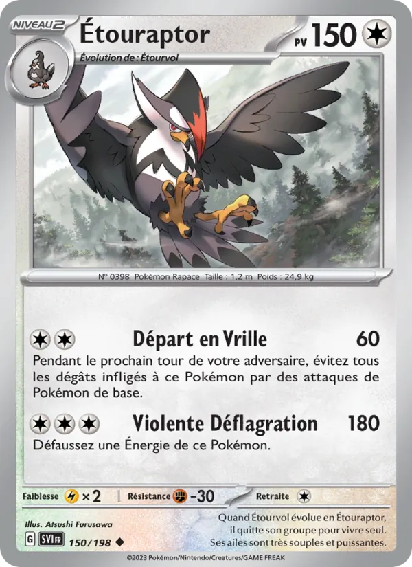 Étouraptor (Scarlet & Violet #150/198)