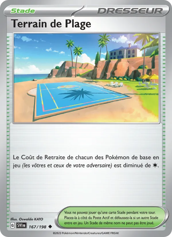 Terrain de Plage (Scarlet & Violet #167/198)