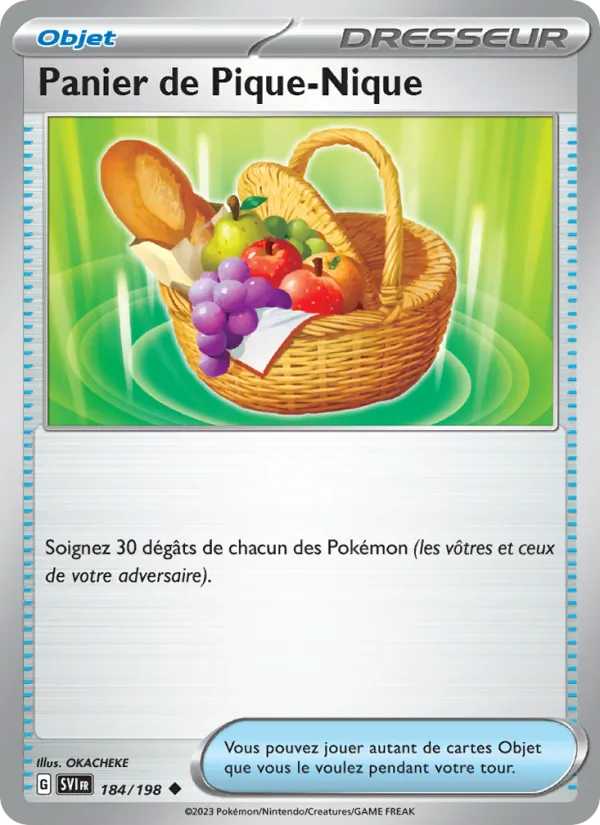 Panier de Pique-Nique (Écarlate et Violet #184/198)