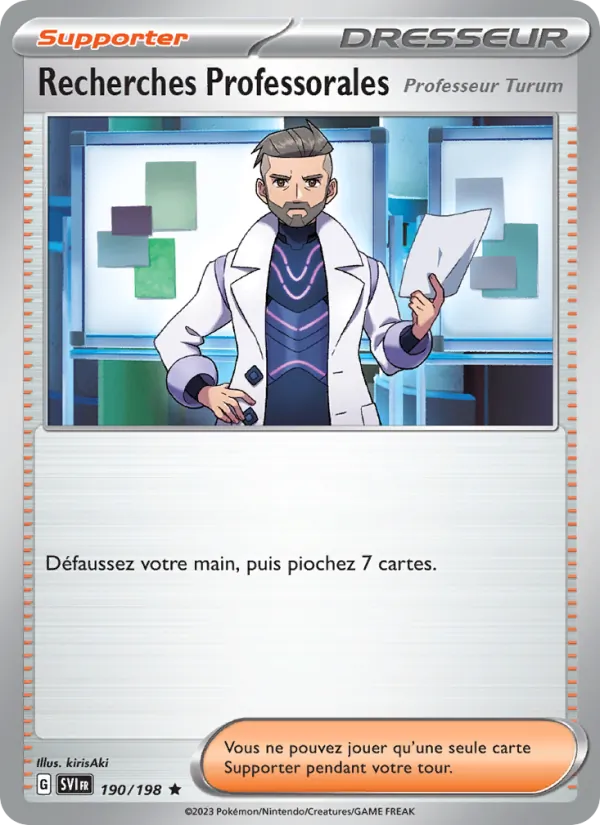 Recherches Professorales (Écarlate et Violet #190/198)