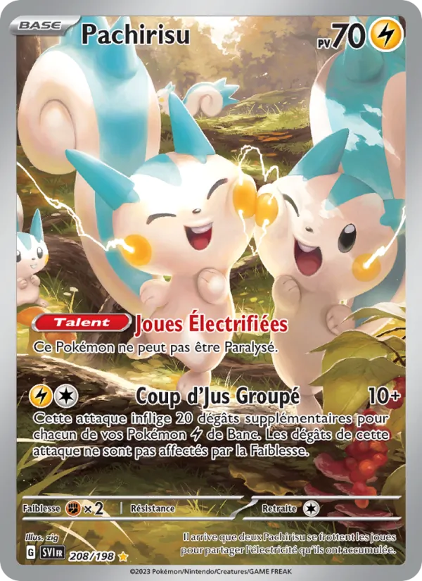 Pachirisu (Scarlet & Violet #208/198)
