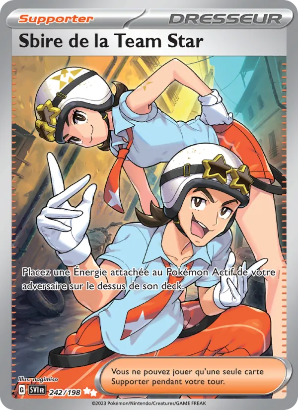Sbire de la Team Star (Écarlate et Violet #242/198)