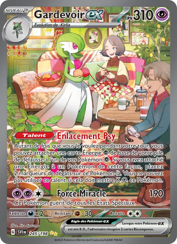 Gardevoir-ex (Écarlate et Violet #245/198)
