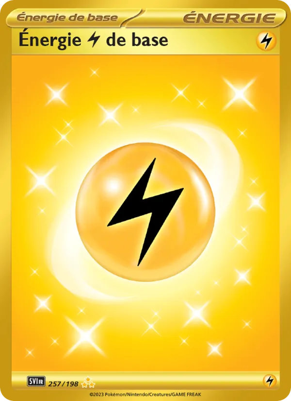 Énergie Lightning de base (Scarlet & Violet #257/198)