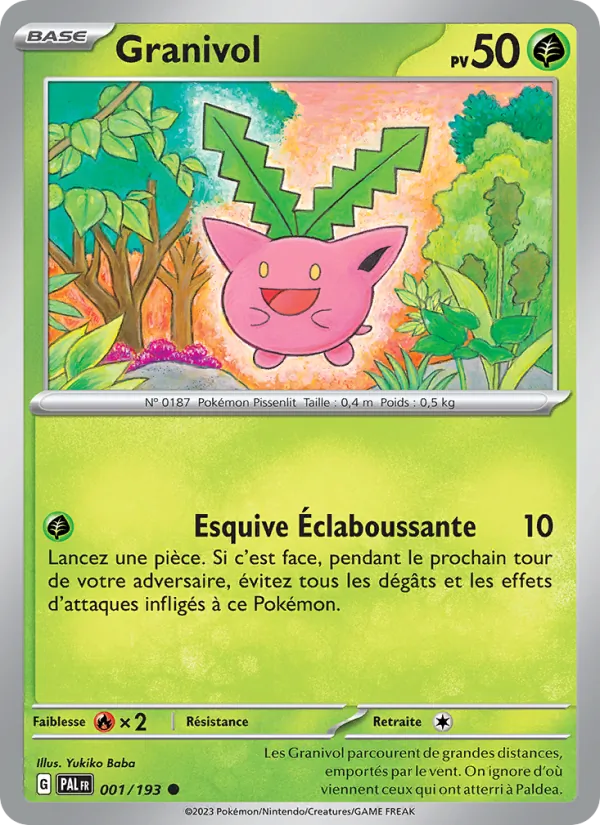 Granivol (Évolutions à Paldea #001/193)