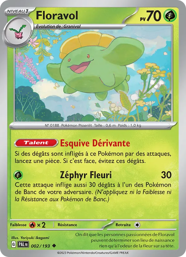 Floravol (Évolutions à Paldea #002/193)