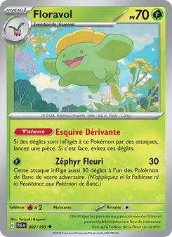 Floravol (Évolutions à Paldea #002/193)