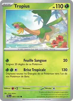 Tropius (Évolutions à Paldea #007/193)
