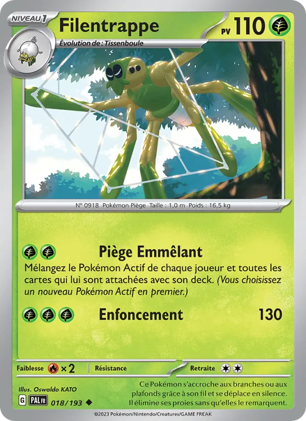 Filentrappe (Évolutions à Paldea #018/193)